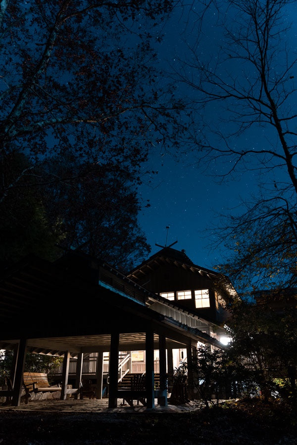 Night Sky Over Len Foote