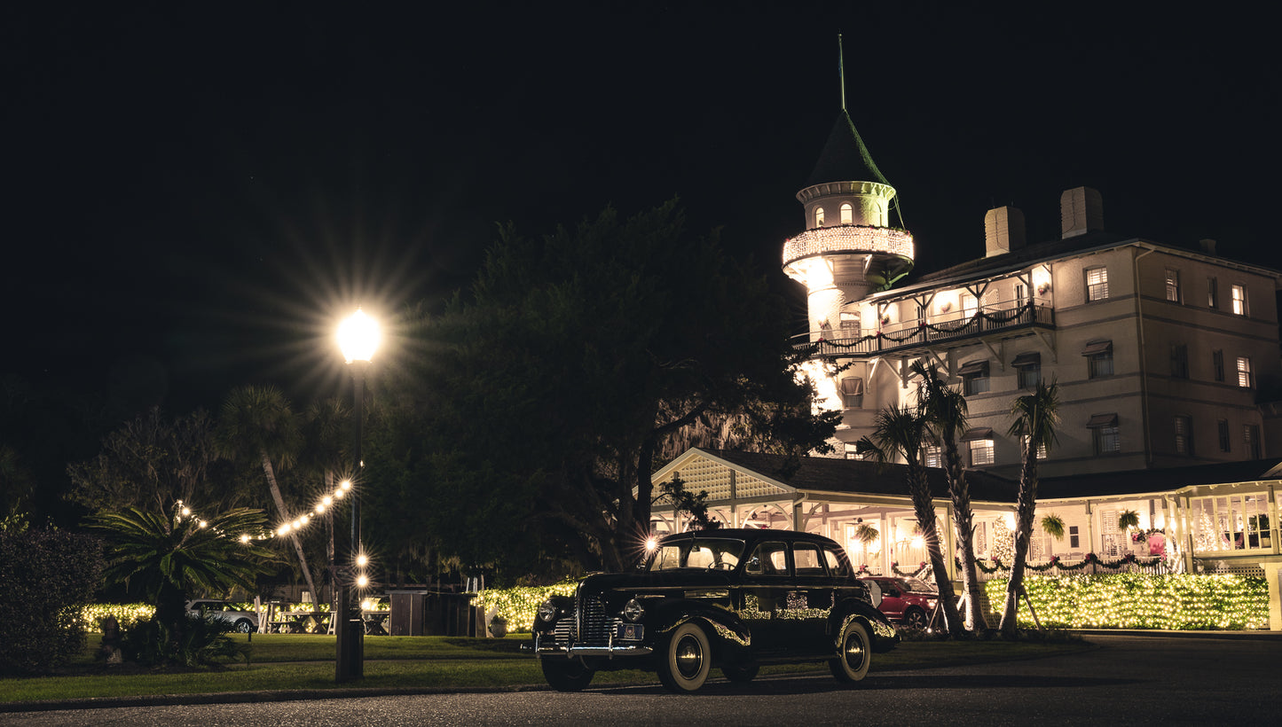 Jekyll Island Hotel at Christmas