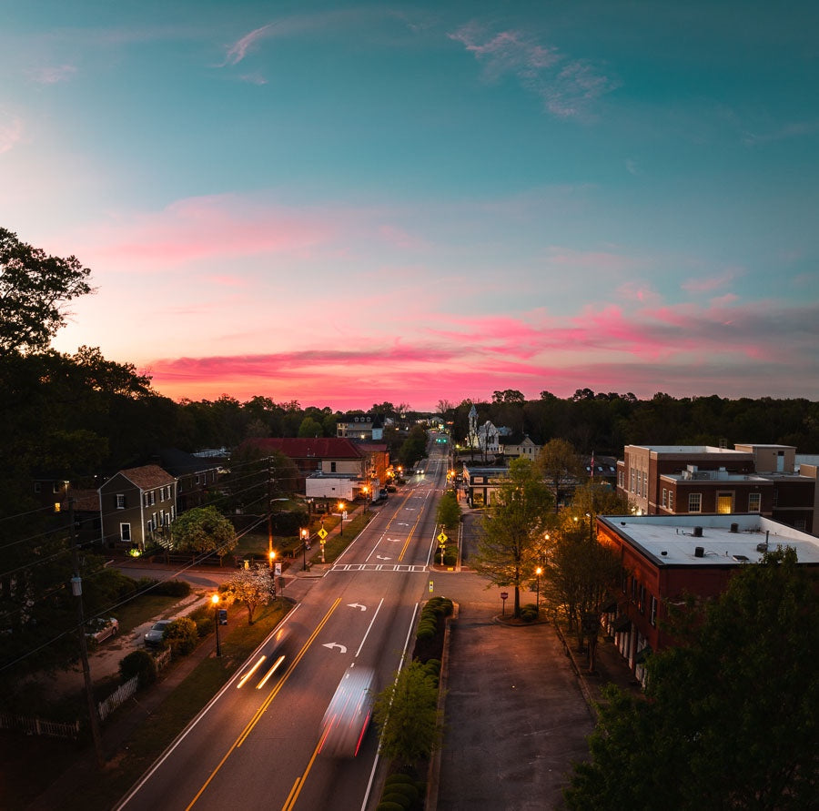 Watkinsille at Sunrise