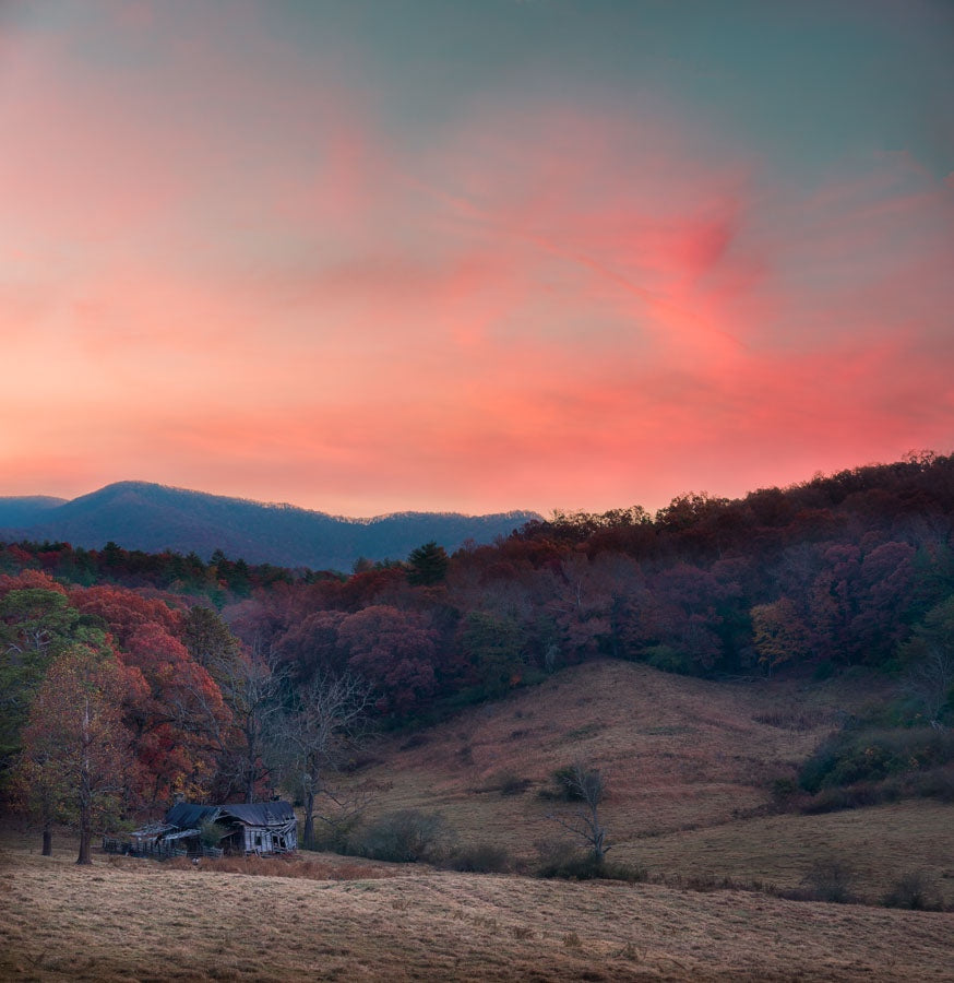 Peaceful Homestead in the Fall