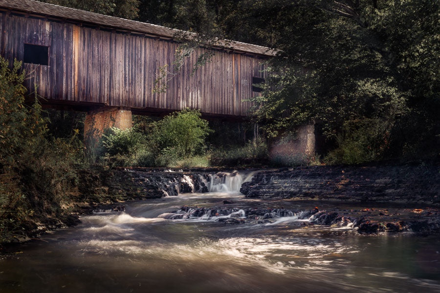 Coheelee Creek Covered Bridge