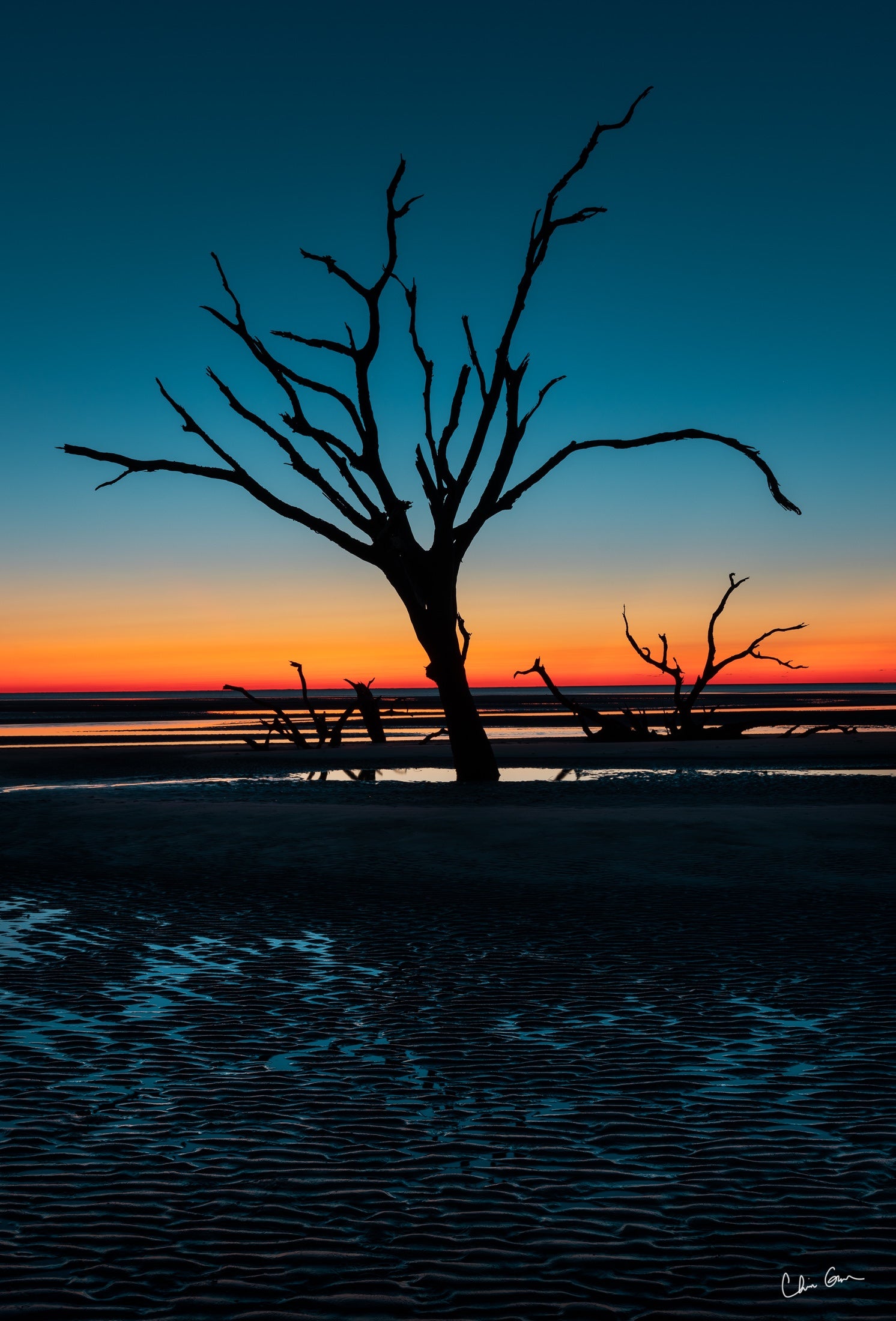 Blue Hour on the Beach