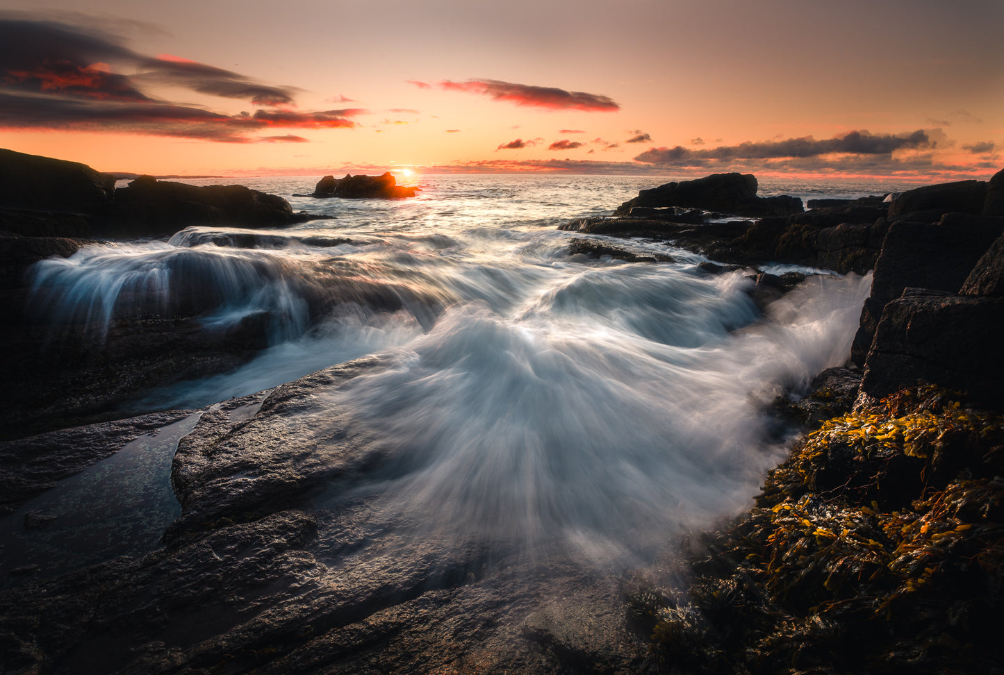 Thunderhole Sunrise in Acadia National Park