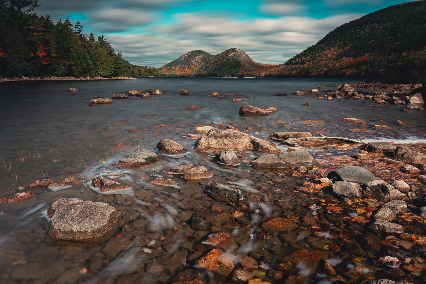 Jordan Pond in the Fall | Acadia