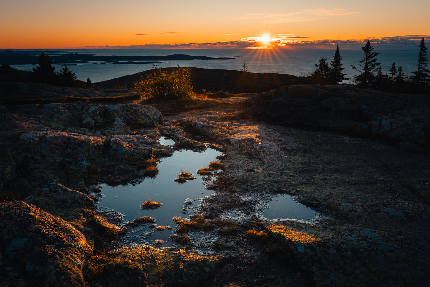 Cadillac Mountain at Sunrise Part II