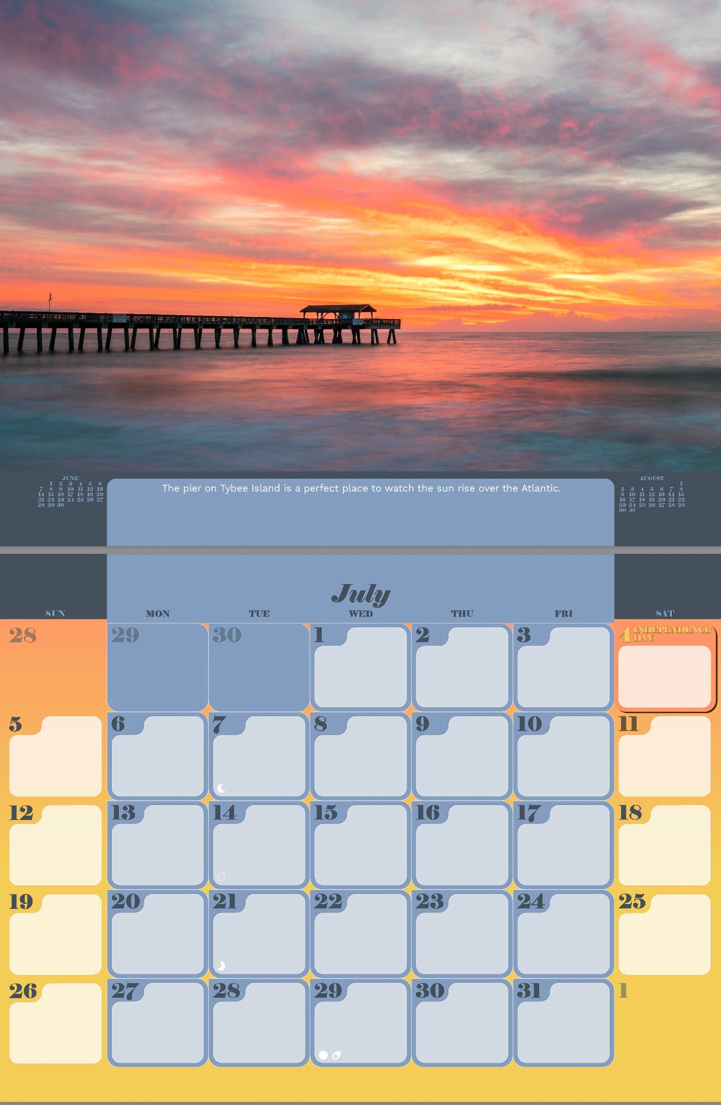 2026 Georgia Wall Calendar - Give the Gift of Beauty