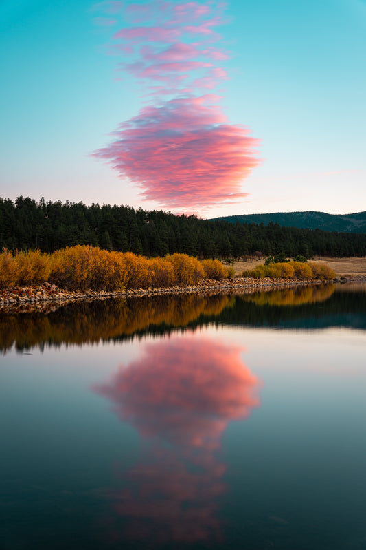 Sunset Reflection in Vermejo