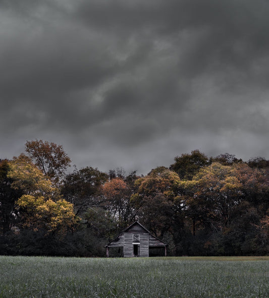 Enchanting Barn and a Fall Storm