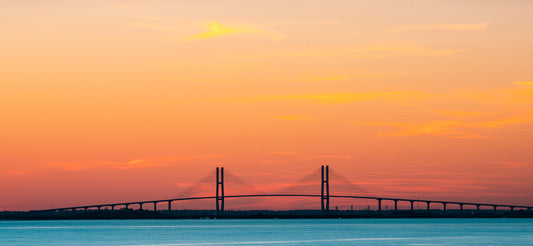 Sidney Lanier Bridge Sunset Version 2