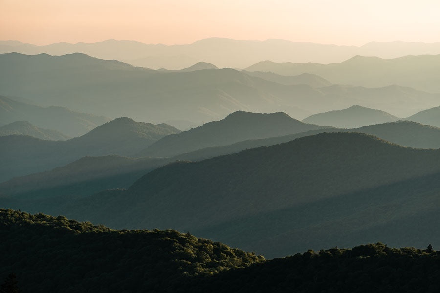 Blue Ridge Parkway Sunset #2