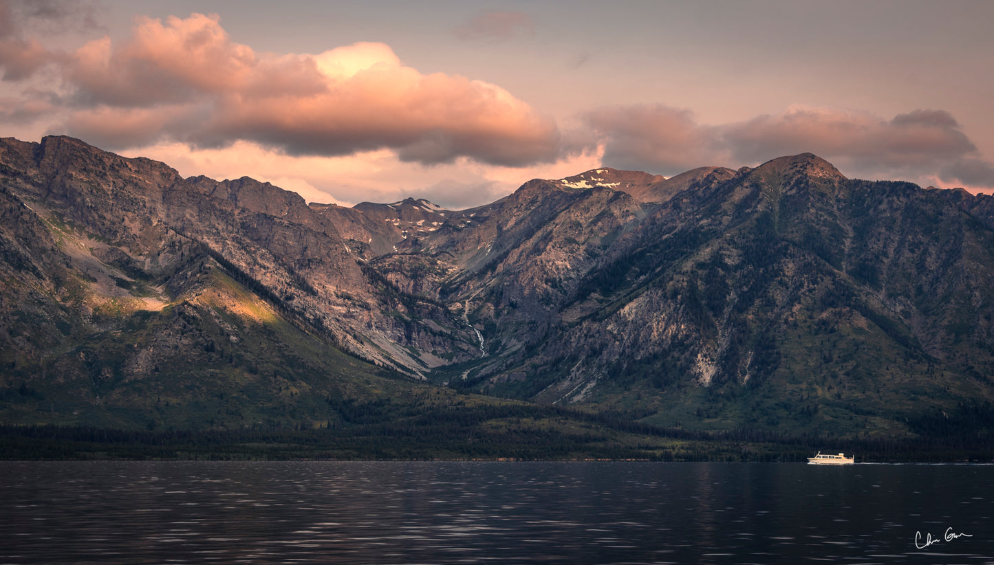 Boat Cruise on Jackson Lake in Grand Teton National Park
