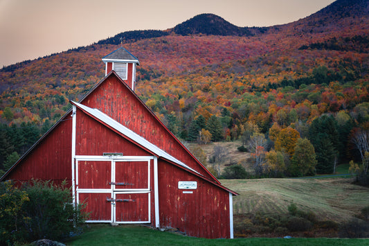 Grand View Barn Near Stowe