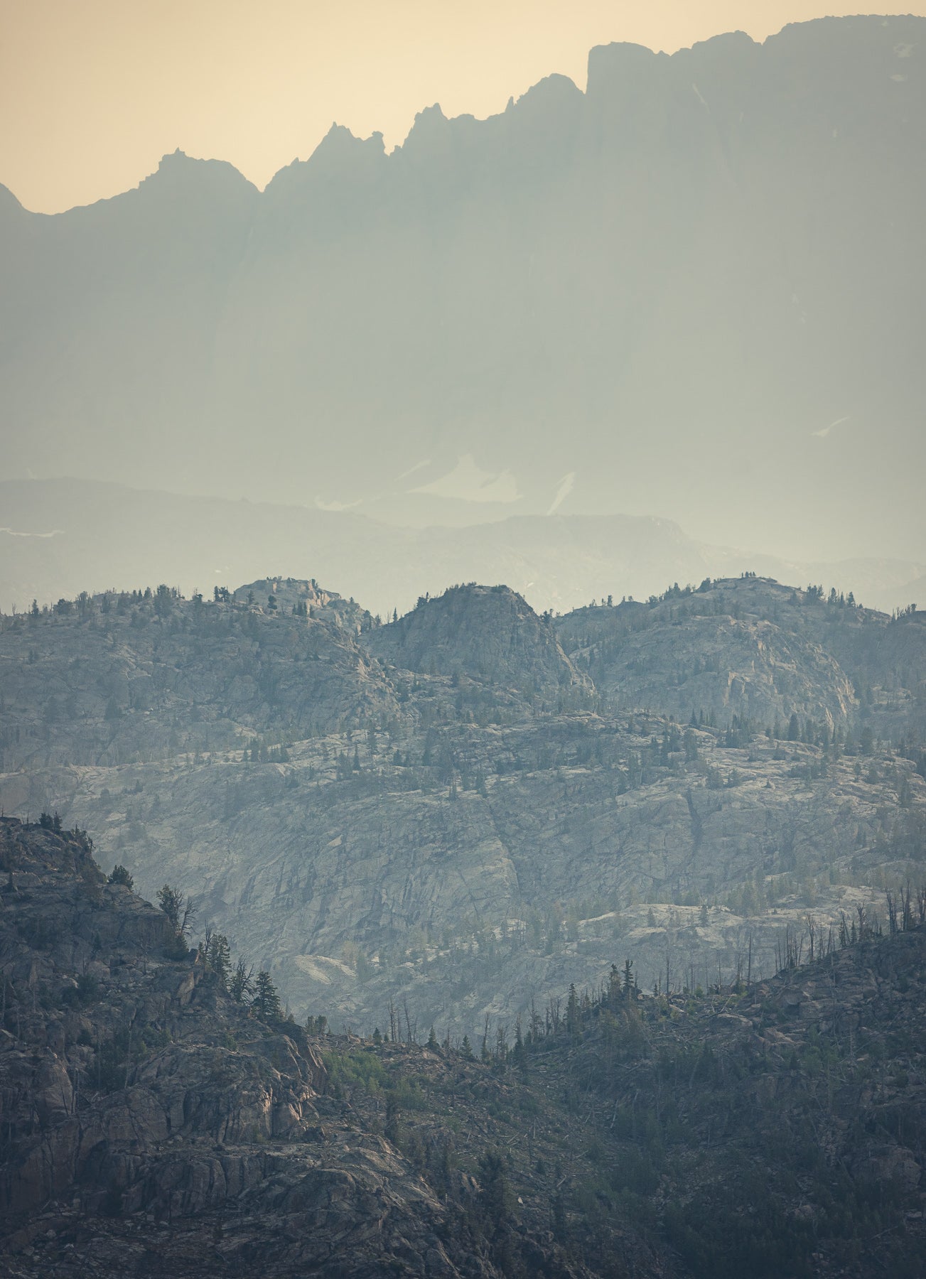 Wind River Mountains at Dawn
