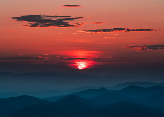 Gorgeous Sunset on Brasstown Bald