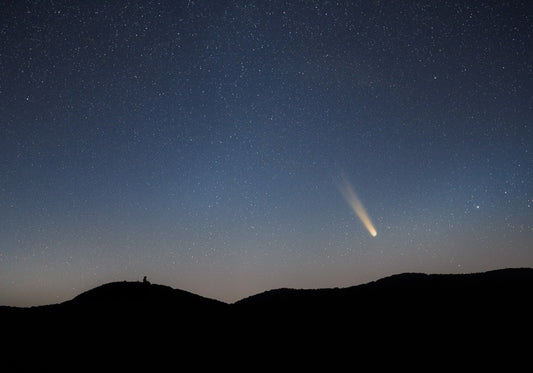 Neowise Comet Over Brasstown Bald
