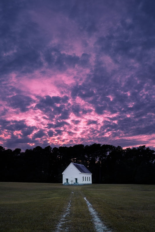 Salem Methodist Church Sunset
