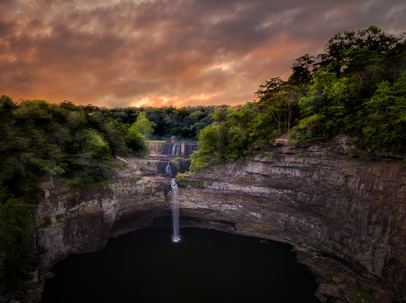 DeSoto Falls in Alabama