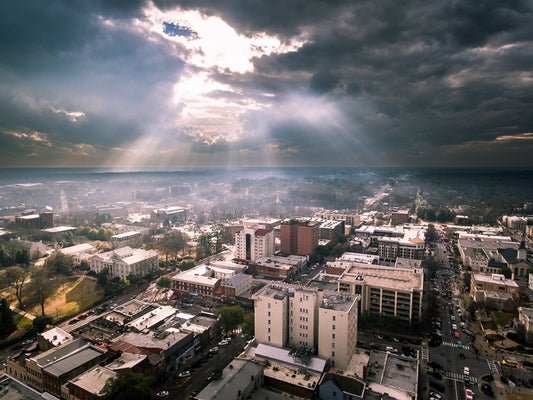 Stunning Light Over Athens