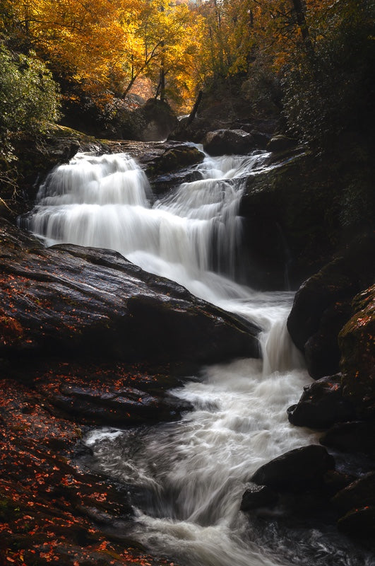 Cullasaja Gorge Waterfall