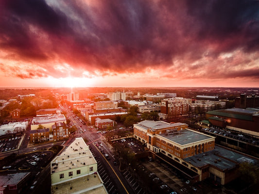 Sunset in Athens
